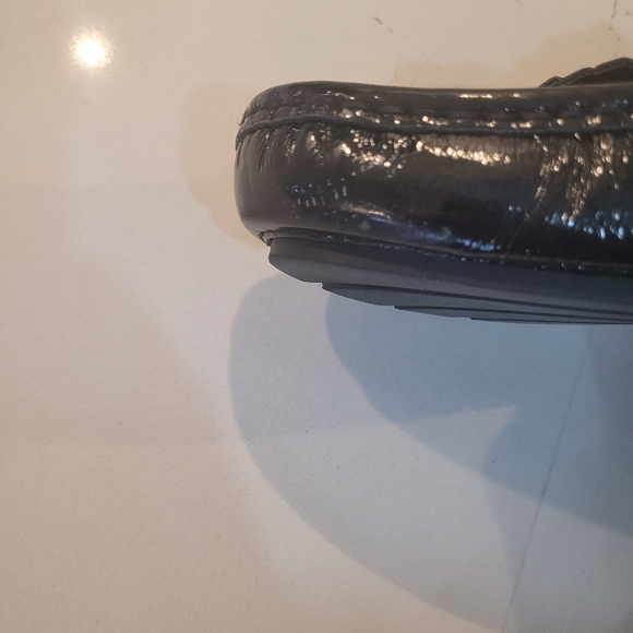 Gucci Leather Printed drivers - black loafers - Shoe size 9.5 - Picture 12 of 14